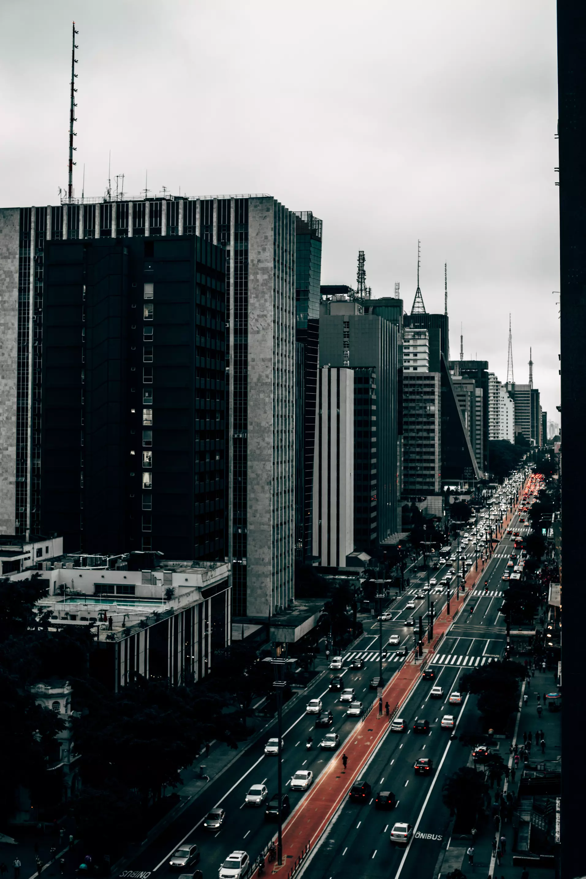 Foto da Avenida Paulista.